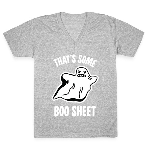 That's Some Boo Sheet V-Neck Tee Shirt