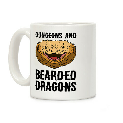 Dungeons And Bearded Dragons Coffee Mug