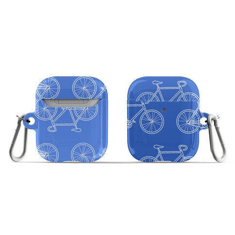 Bikes Blue Gradient AirPod Case