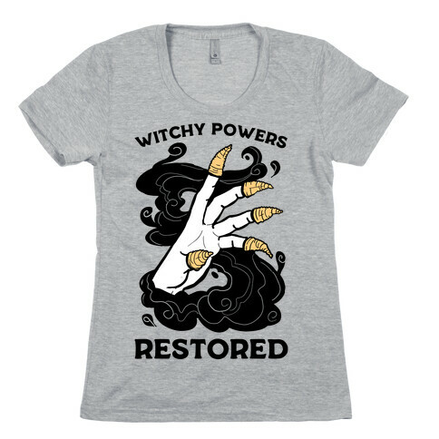 Witchy Powers Restored Womens T-Shirt