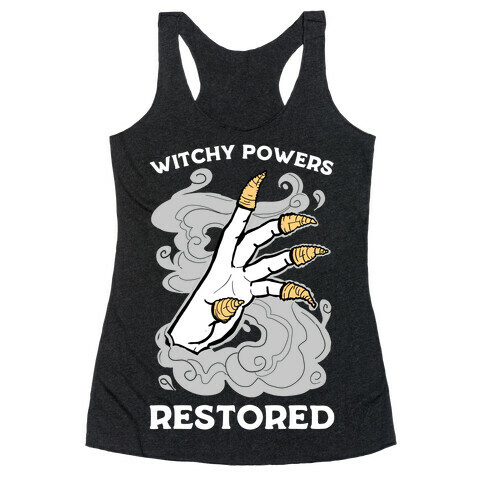 Witchy Powers Restored Racerback Tank Top
