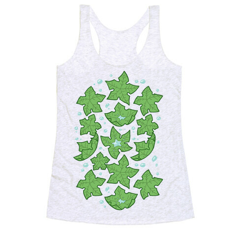 Tree Star Pattern Racerback Tank Top