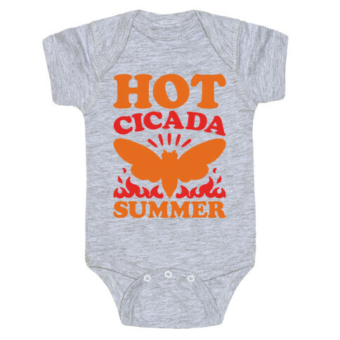 Hot Cicada Summer Parody Baby One-Piece