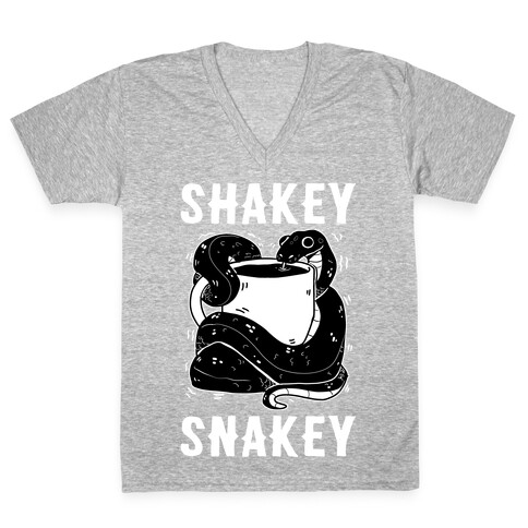 Shakey Snakey V-Neck Tee Shirt