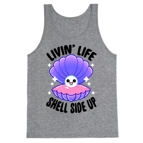 Livin' Life Shell Side Up Tank Top
