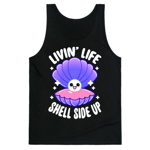 Livin' Life Shell Side Up Tank Top