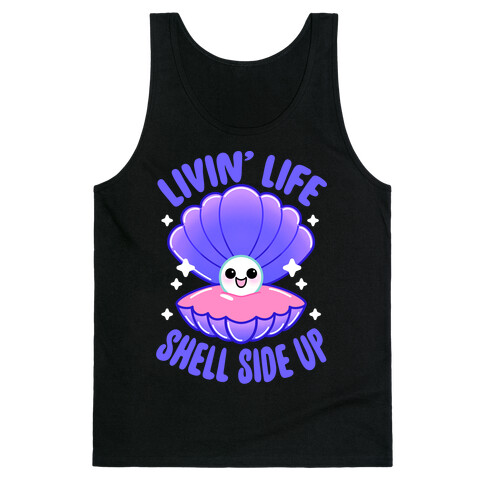 Livin' Life Shell Side Up Tank Top