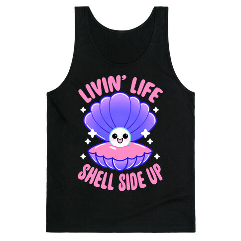 Livin' Life Shell Side Up Tank Top