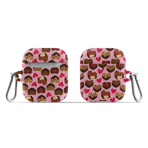 Chocolates of Love Pattern AirPod Case