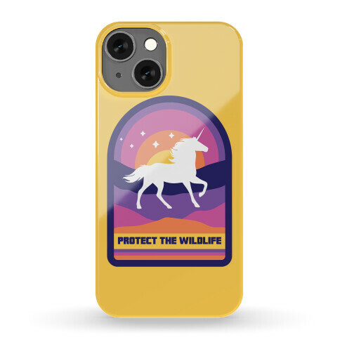Protect The Wildlife (Unicorn) Phone Case