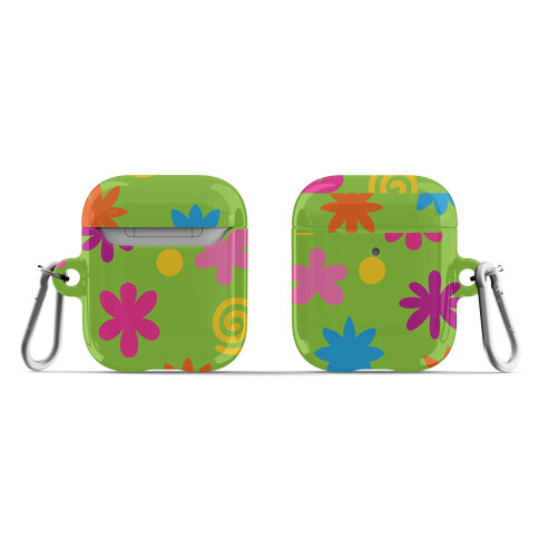 2000's Funky Flower Pattern AirPod Case