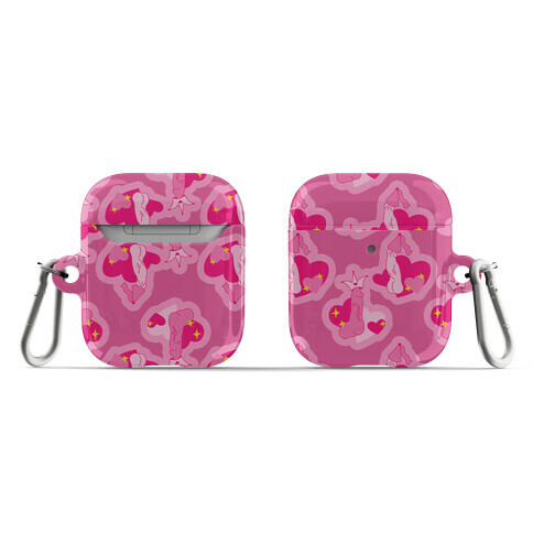 Princess Penis Pattern AirPod Case