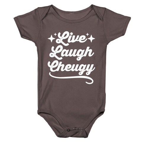 Live Laugh Cheugy  Baby One-Piece