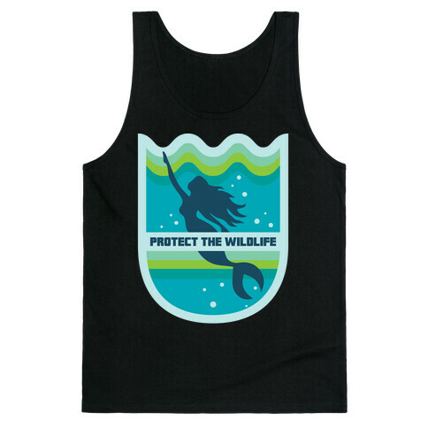 Protect The Wildlife (Mermaid) Tank Top