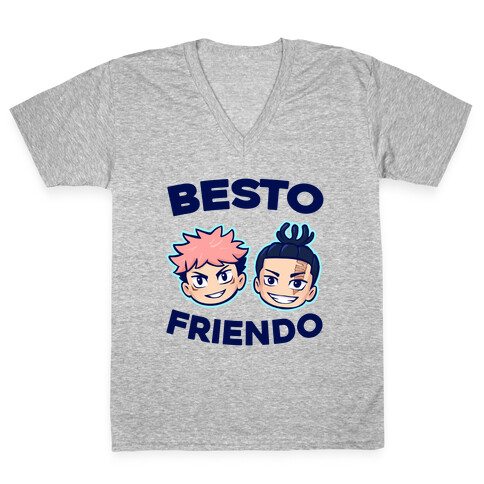 Besto Friendo V-Neck Tee Shirt