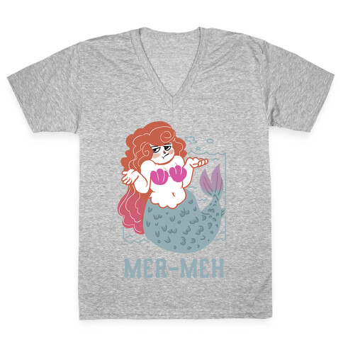 Mer-Meh V-Neck Tee Shirt