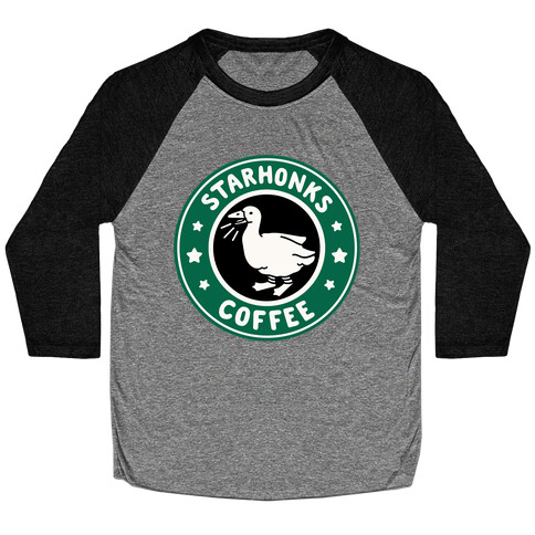 Starhonks Coffee Parody Baseball Tee