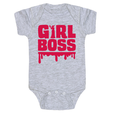 Girl Boss Vampire Parody Baby One-Piece