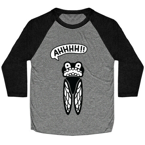 Screaming Cicada Baseball Tee