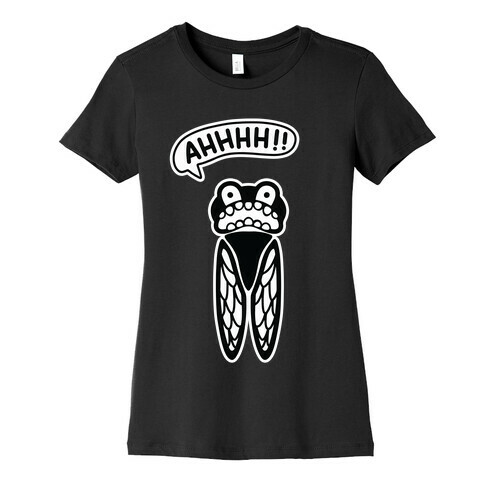 Screaming Cicada Womens T-Shirt