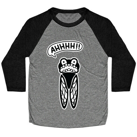 Screaming Cicada Baseball Tee