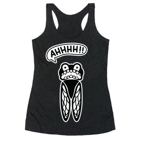 Screaming Cicada Racerback Tank Top