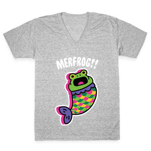 MerFrog!! V-Neck Tee Shirt