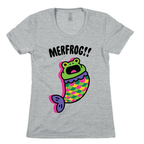 MerFrog!! Pattern Womens T-Shirt