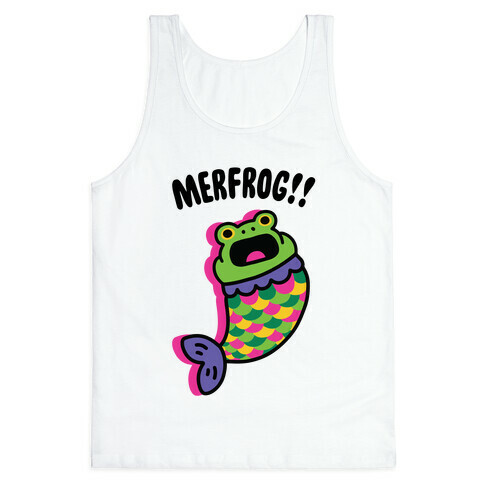 MerFrog!! Pattern Tank Top