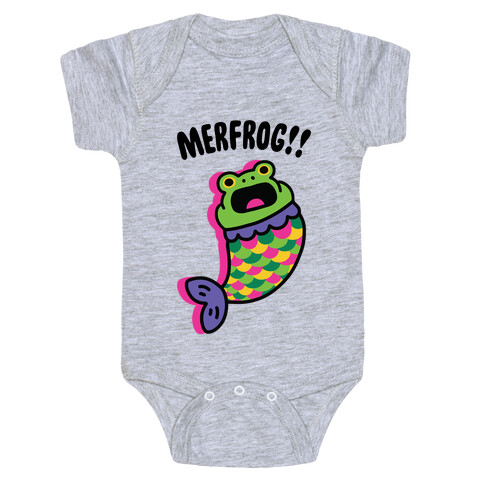 MerFrog!! Pattern Baby One-Piece