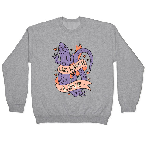 Liz, Laugh, Love (Lizard) Pullover