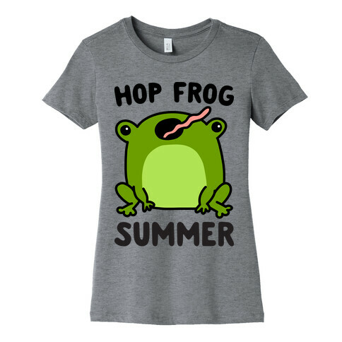 Hop Frog Summer Womens T-Shirt