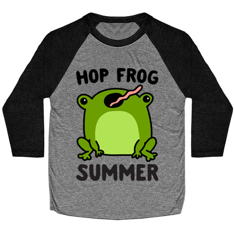 Hop Frog Summer Baseball Tee