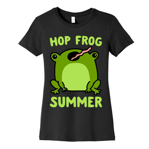 Hop Frog Summer Womens T-Shirt