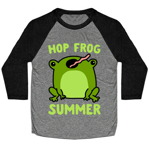 Hop Frog Summer Baseball Tee