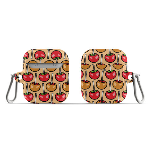 Caramel and Candy Apple Pattern AirPod Case