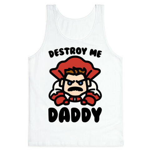 Destroy Me Daddy Parody Tank Top