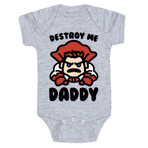 Destroy Me Daddy Parody Baby One-Piece
