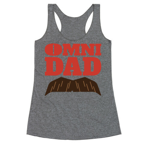 Omni Dad Parody Racerback Tank Top