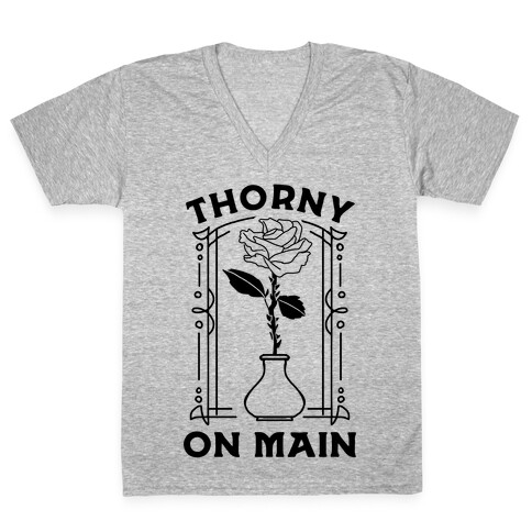 Thorny On Main V-Neck Tee Shirt