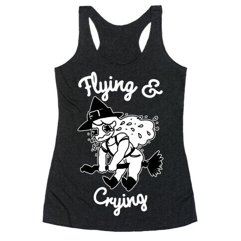 Flying & Crying Racerback Tank Top