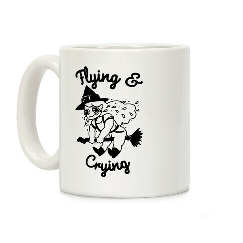 Flying & Crying Coffee Mug