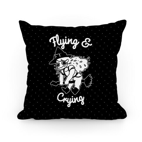 Flying & Crying Pillow