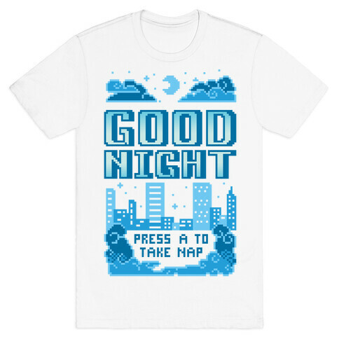 Good Night Game Over Screen T-Shirt