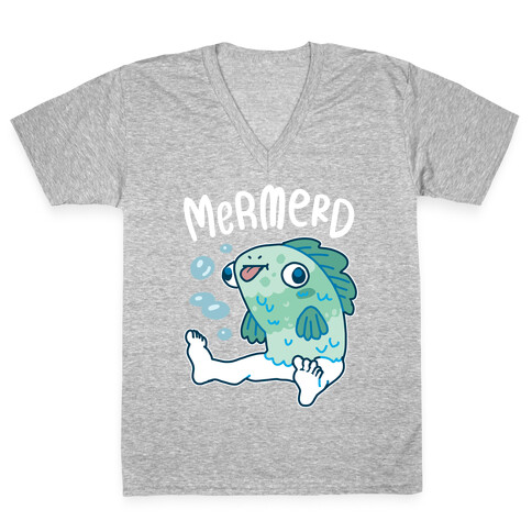 Mermerd V-Neck Tee Shirt