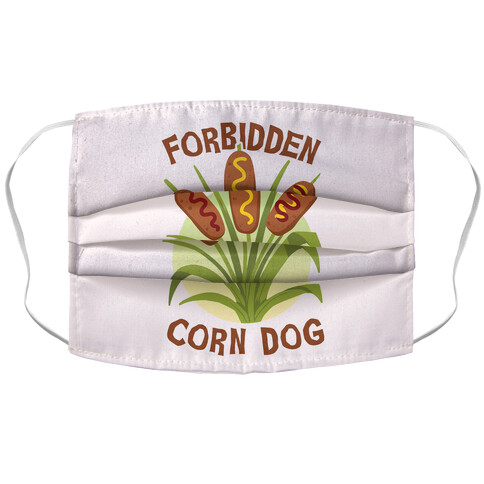 Forbidden Corndog Accordion Face Mask