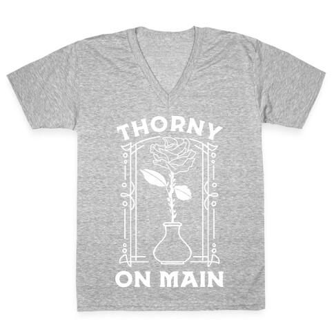 Thorny On Main V-Neck Tee Shirt