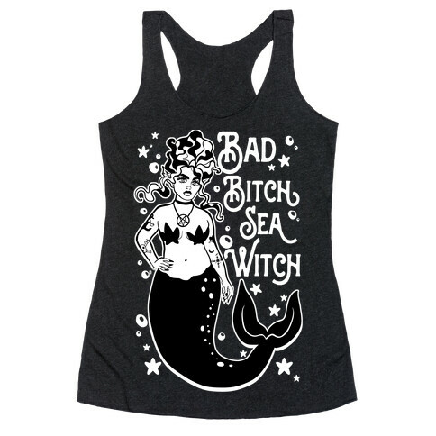 Bad Bitch Sea Witch Racerback Tank Top