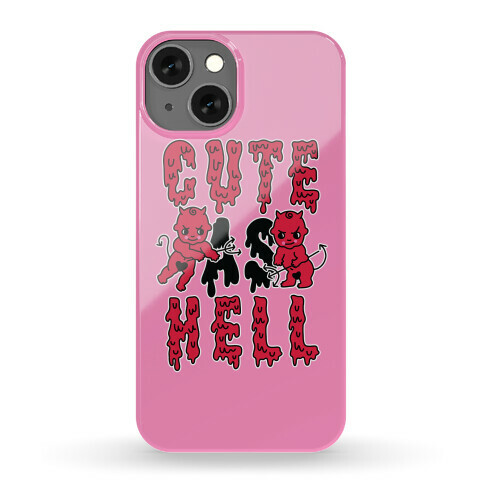 Cute as Hell (Pink) Phone Case