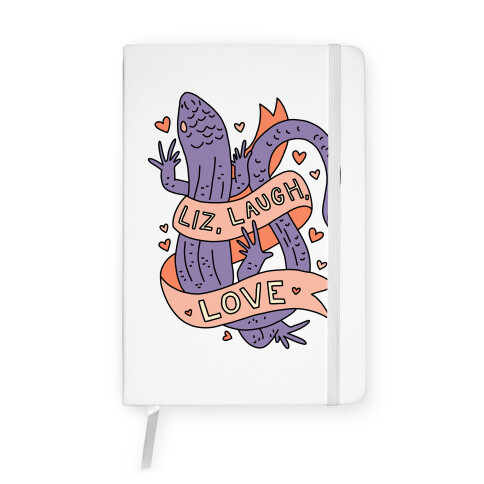 Liz, Laugh, Love (Lizard) Notebook